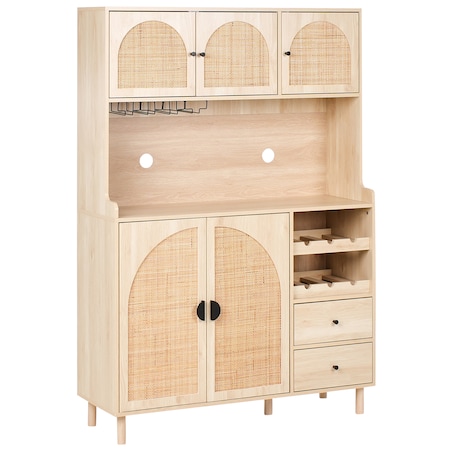 Kredens CAMPBELLTON 120 cm Jasnobrązowy