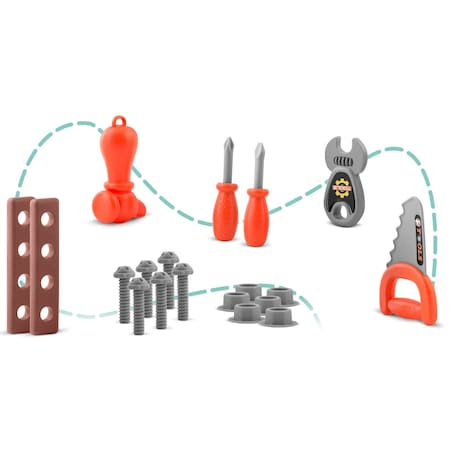 Zestaw majsterkowicza dla dzieci Ricokids RK-723 walizka 3w1 1szt. 772300