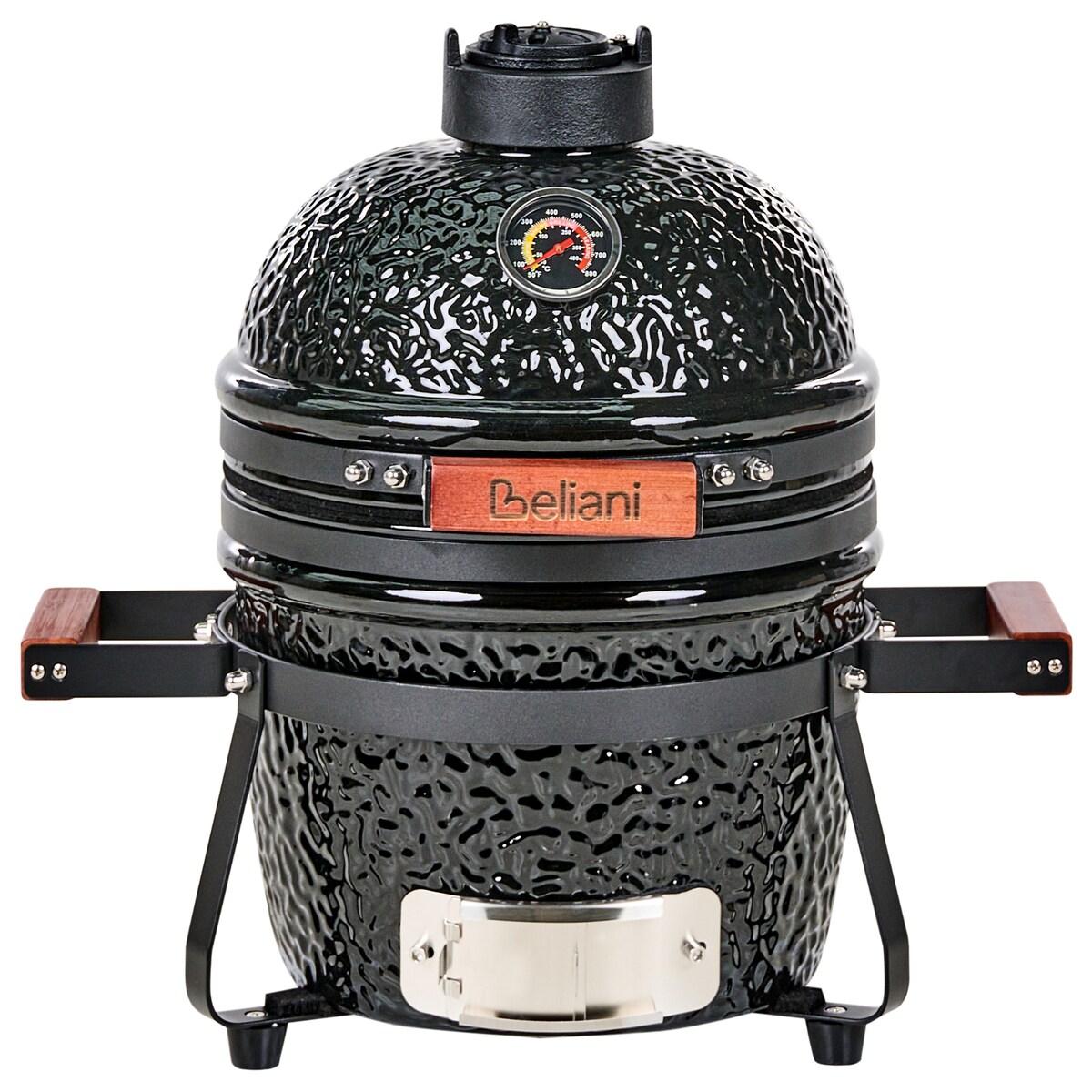 Mini grill węglowy KAMADO Ceramika Czarny