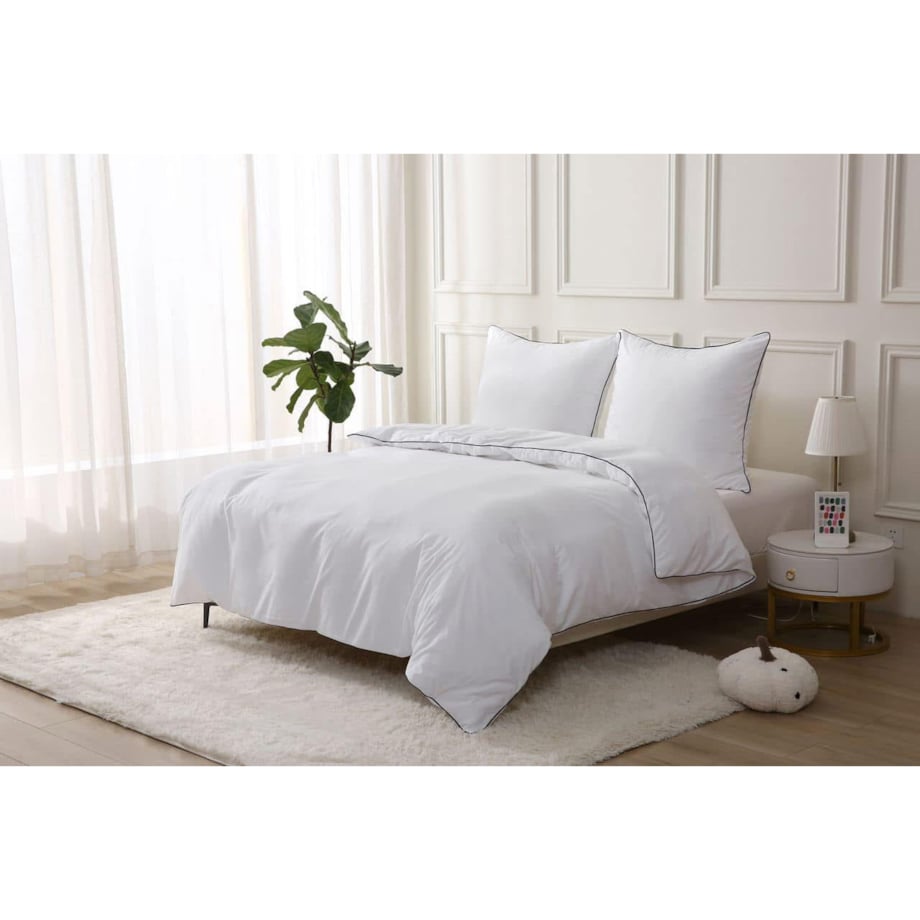 Pościel mikrofibra z lamówką 200x220 cm