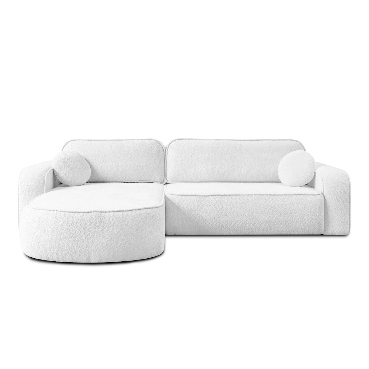 Rozkładany narożnik VENUS II z pojemnikiem na pościel, Coral 70