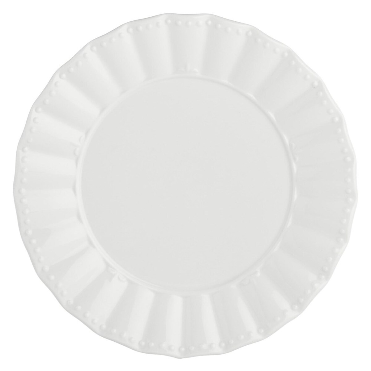 Zestaw 6 talerzy do sałatek Ducale - Biały, 20 cm