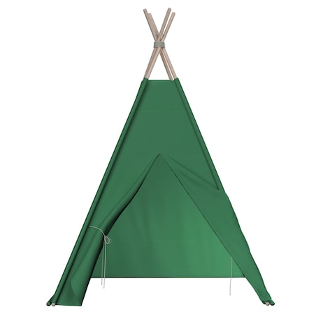 Tipi, butelkowa zieleń, 110 x 110 x 155 cm, Happiness