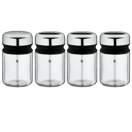 Zestaw 4 pojemniczków do przypraw Depot, 9.5 x 5.5 cm, WMF