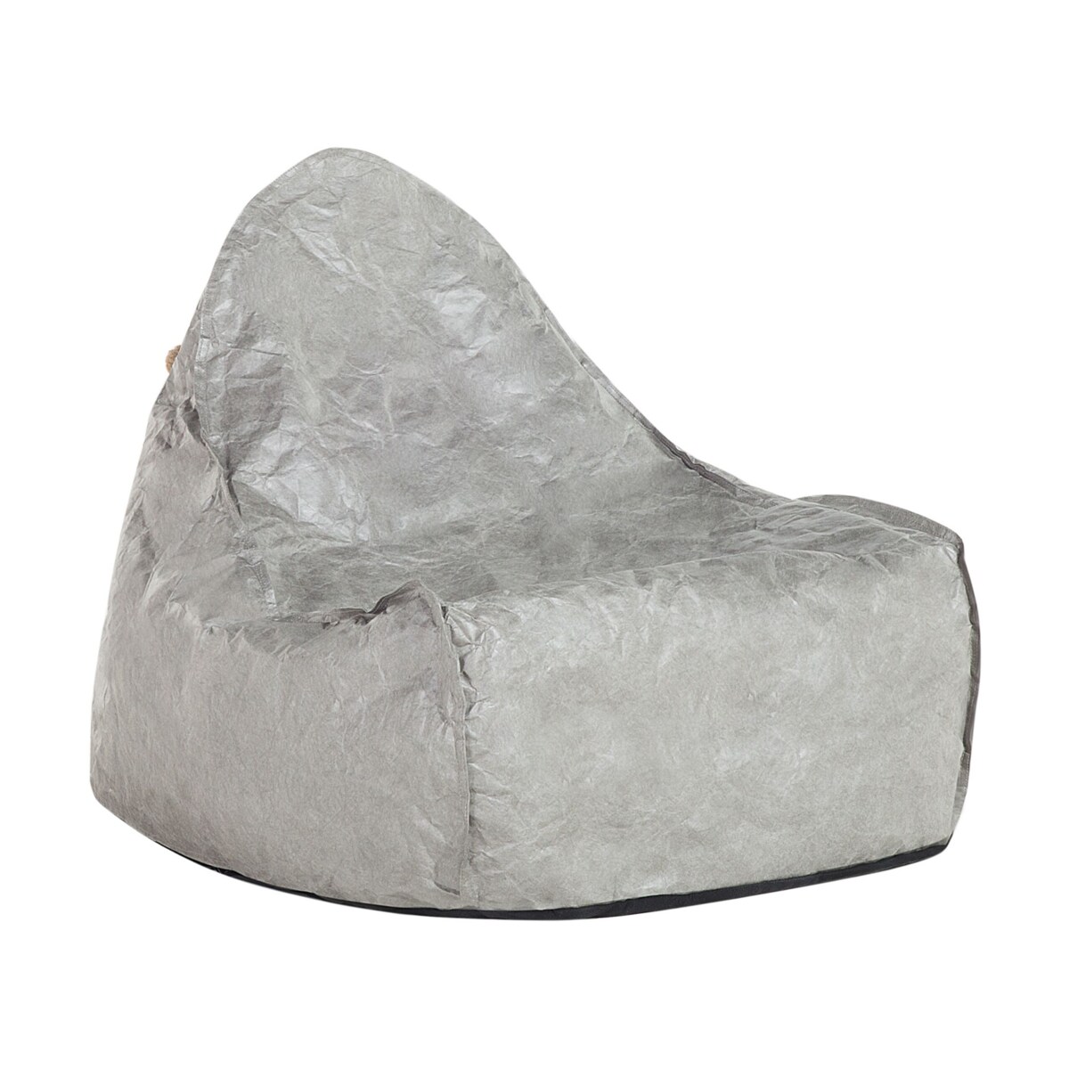 Fotel worek 200 L DROP 63 cm 75 cm Jasnoszary