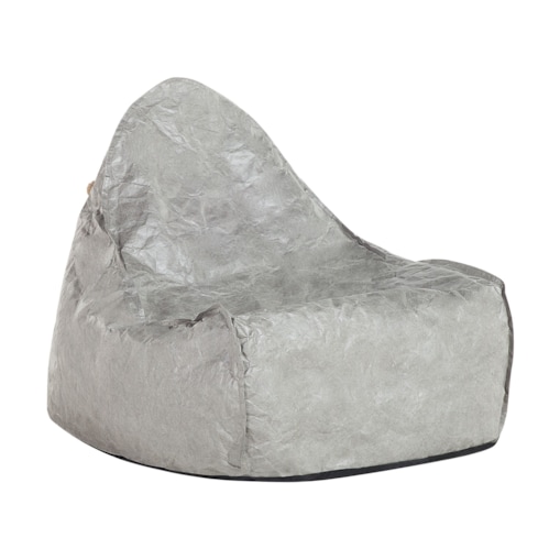 Fotel worek 200 L DROP 63 cm 75 cm Jasnoszary