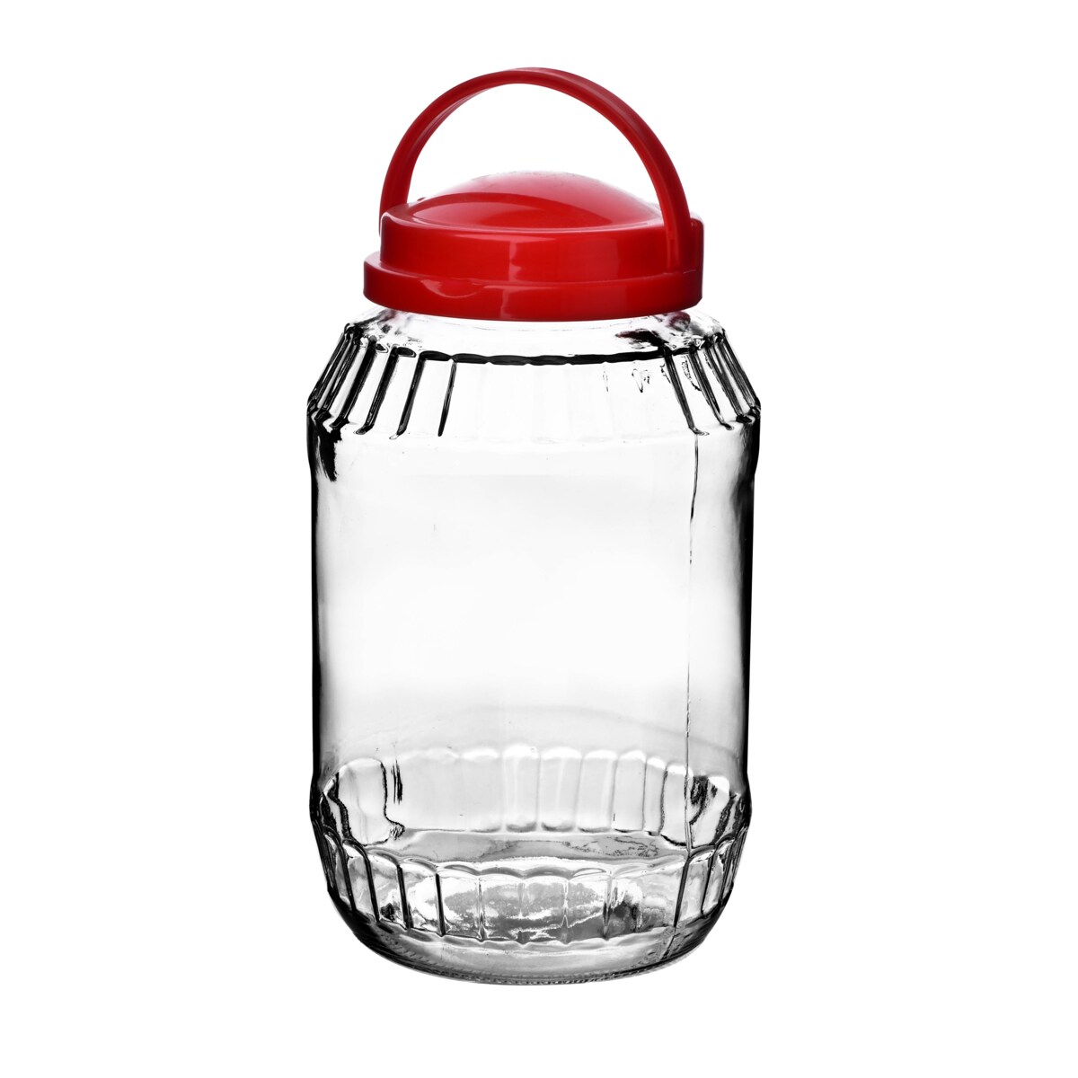 BASIC KITCHEN Słój 3,1L z uchwytem15xh26,5cm