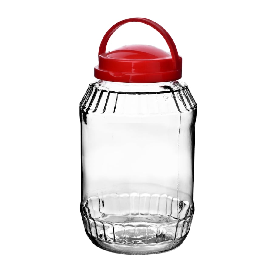 BASIC KITCHEN Słój 3,1L z uchwytem15xh26,5cm