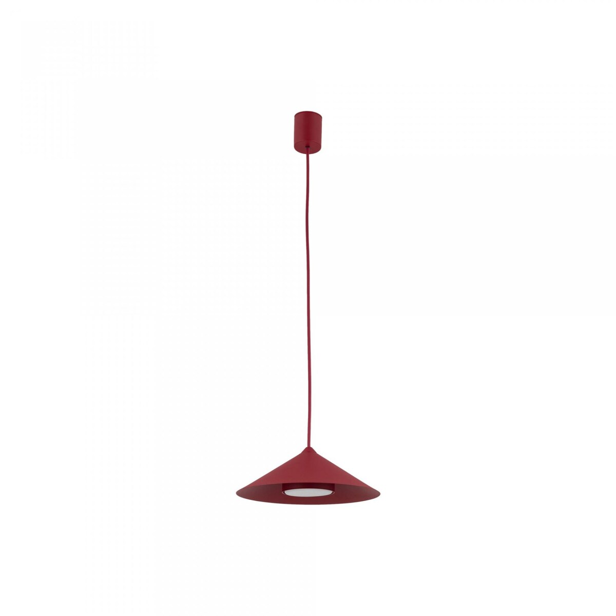 Lampa wisząca TK Lighting LUME S Burgund 23 cm GX53 regulowana wysokość nowoczesna do salonu i jadalni