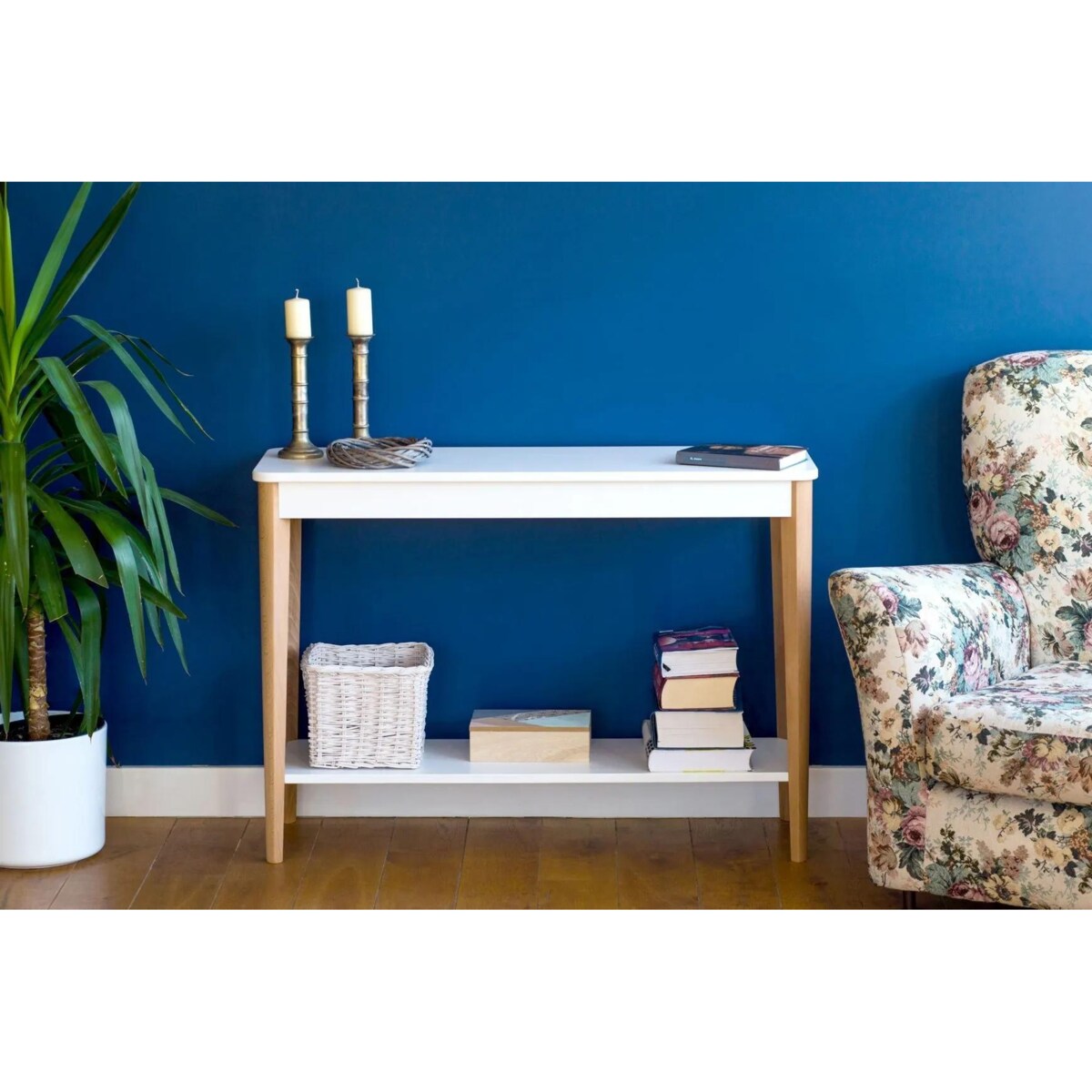 Konsola ASHME duża 105x35 biała