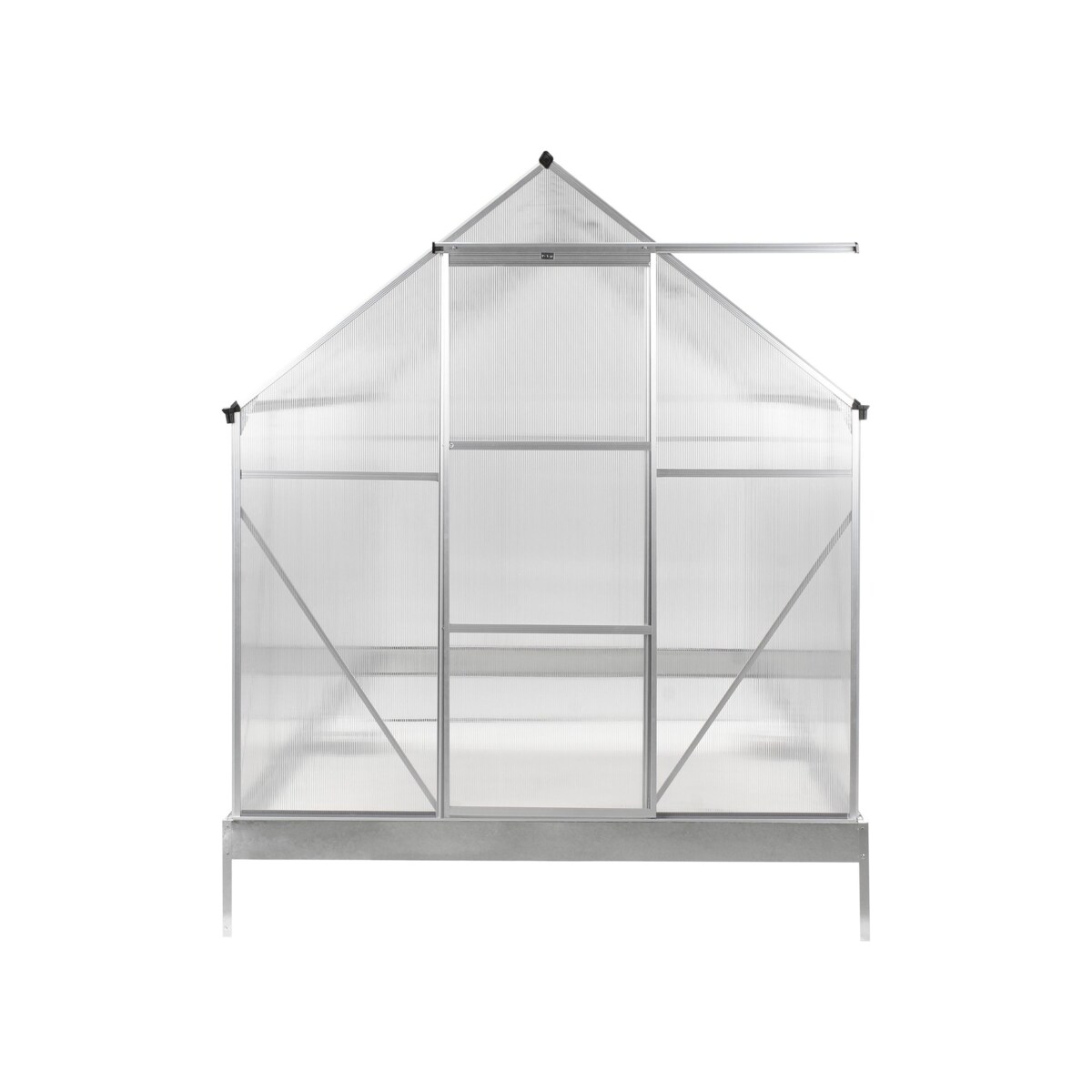 Szklarnia ogrodowa APULIA Srebrny 315 cm