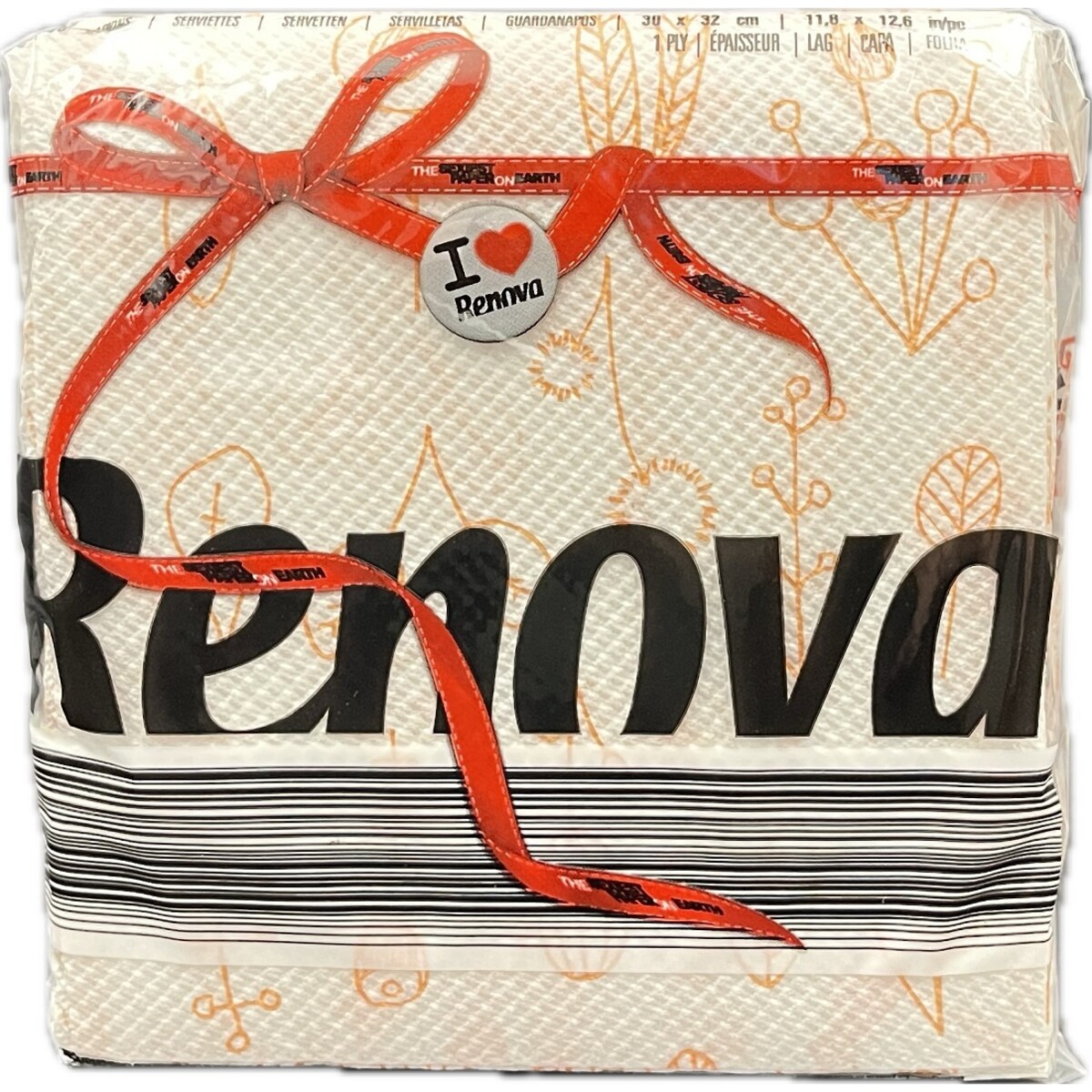 Serwetki papierowe Renova Red Label Deco 70szt