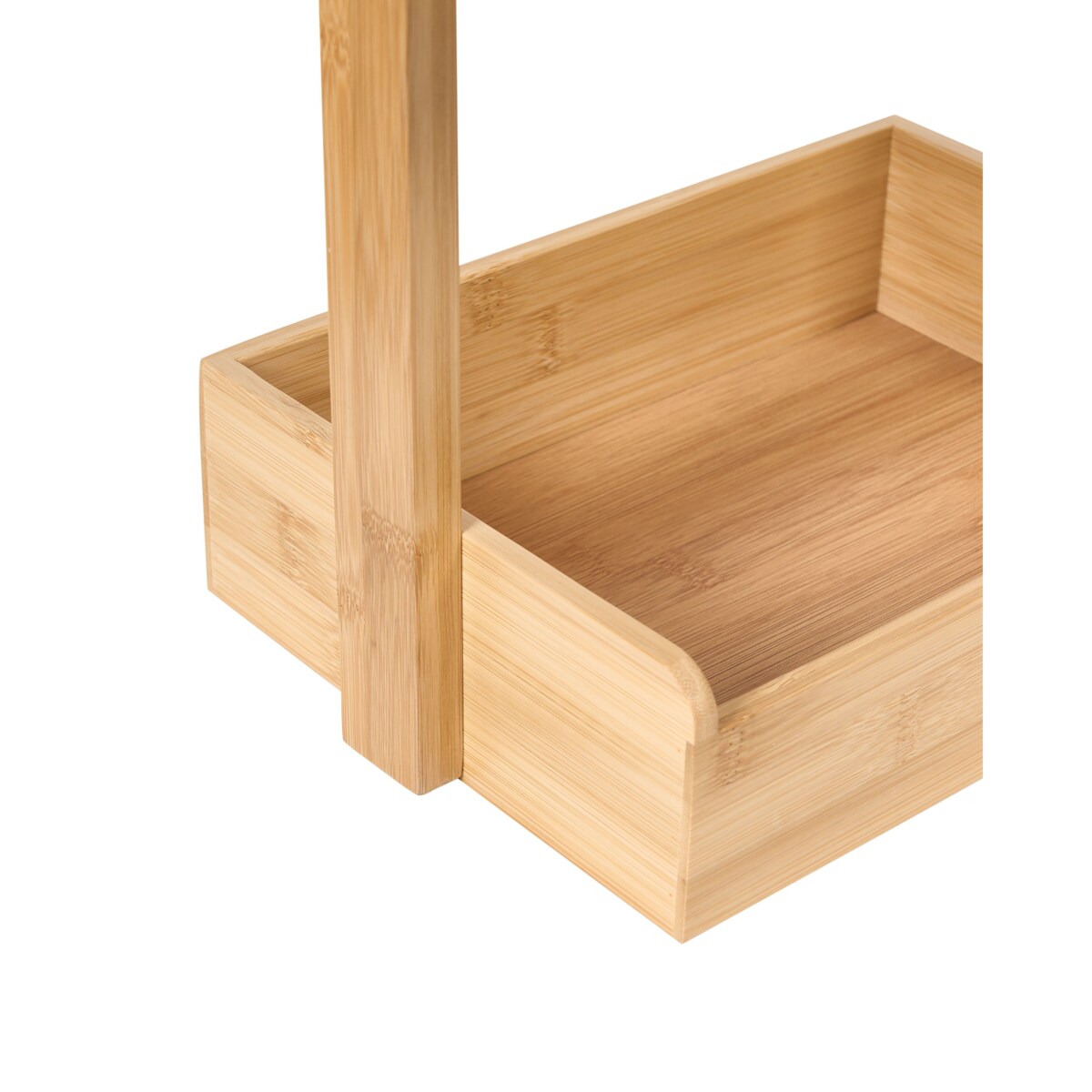 Regał łazienkowy bambusowy jasne drewno VAUPES