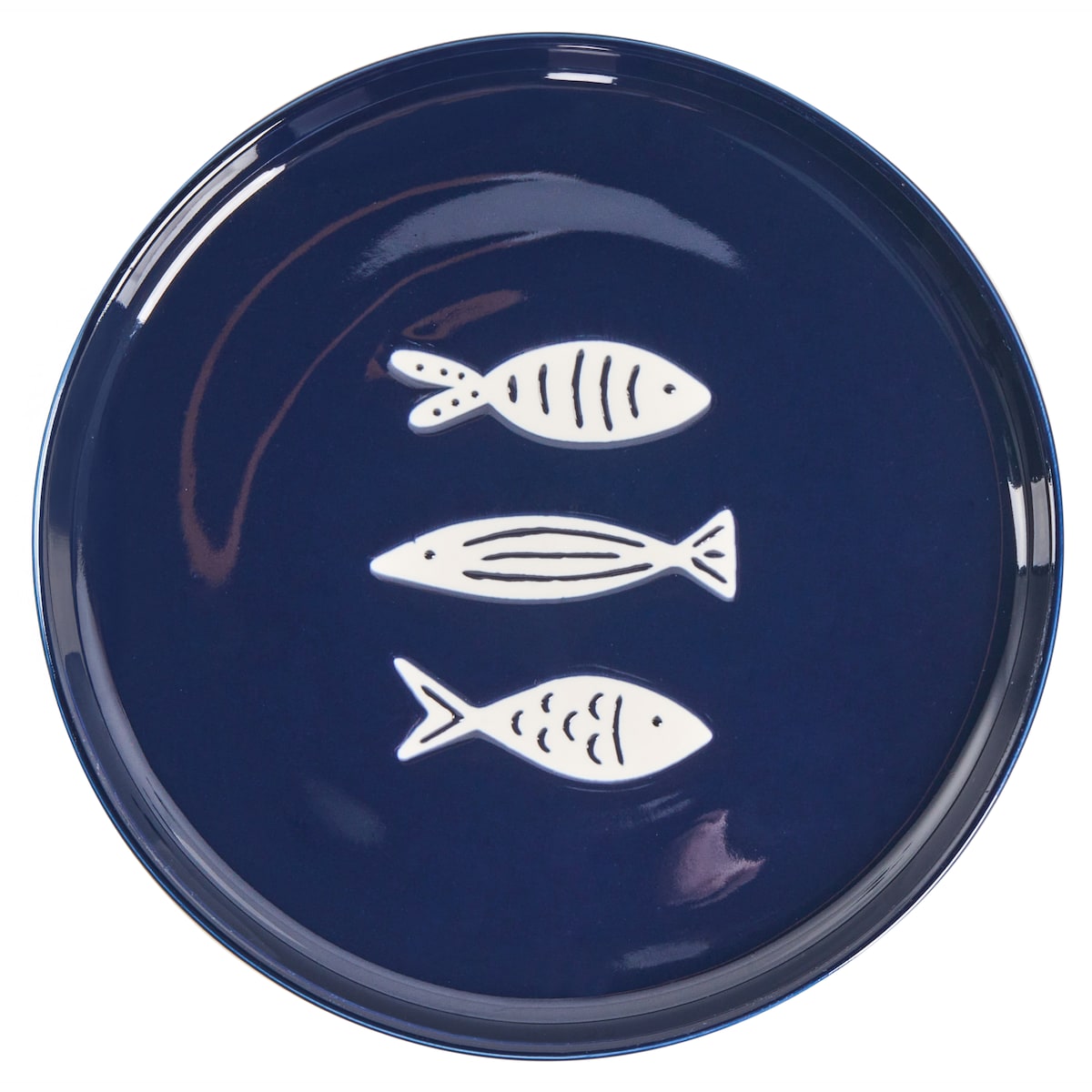 Zastawa stołowa 16-częściowa TAMARIND Porcelana Biały/ niebieski