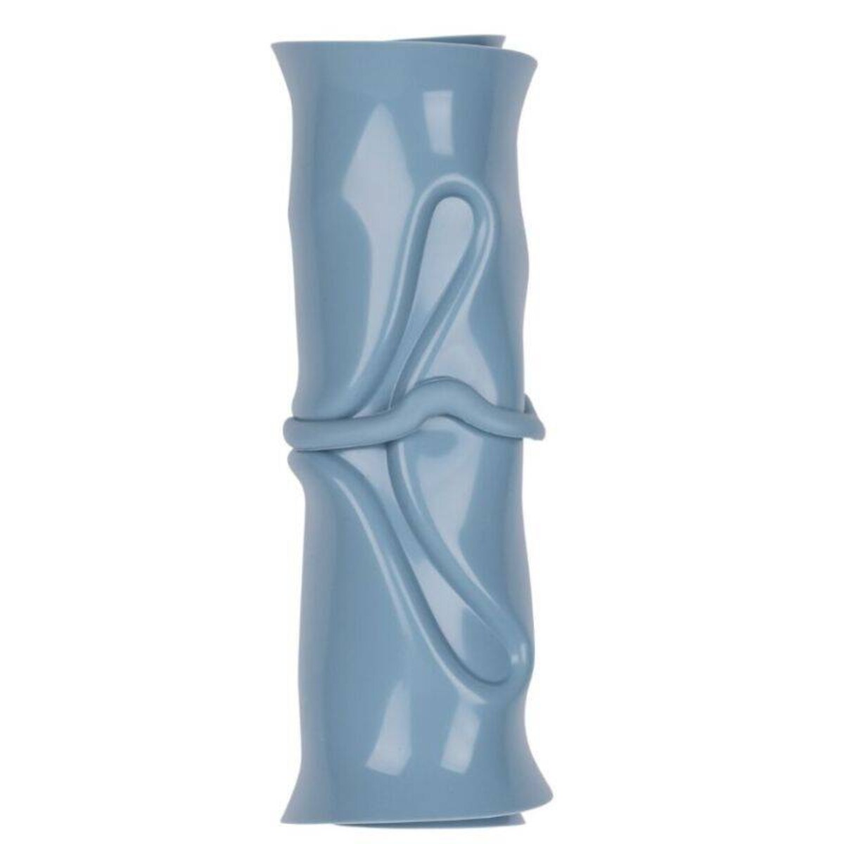 Zwijana mata BLW do nauki samodzielnego jedzenia dla dzieci błękit roll + go, b.box