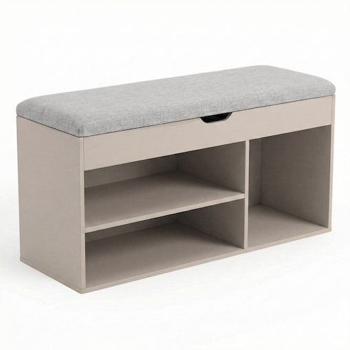 Szafka na buty z siedziskiem TRIA, 80 x 43 x 30 cm