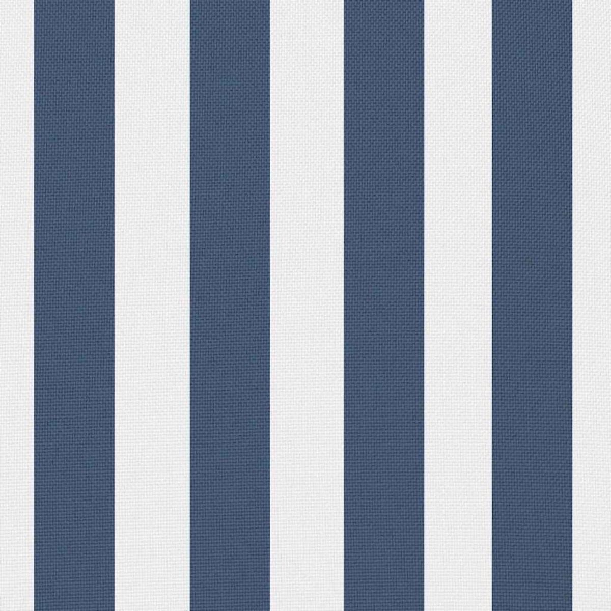 vidaXL Poduszki na zewnątrz, 2 szt., w paski, 60x40 cm, granatowe