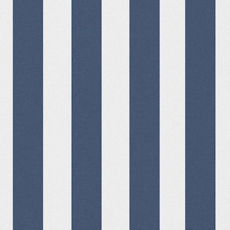 vidaXL Poduszki na zewnątrz, 2 szt., w paski, 60x40 cm, granatowe