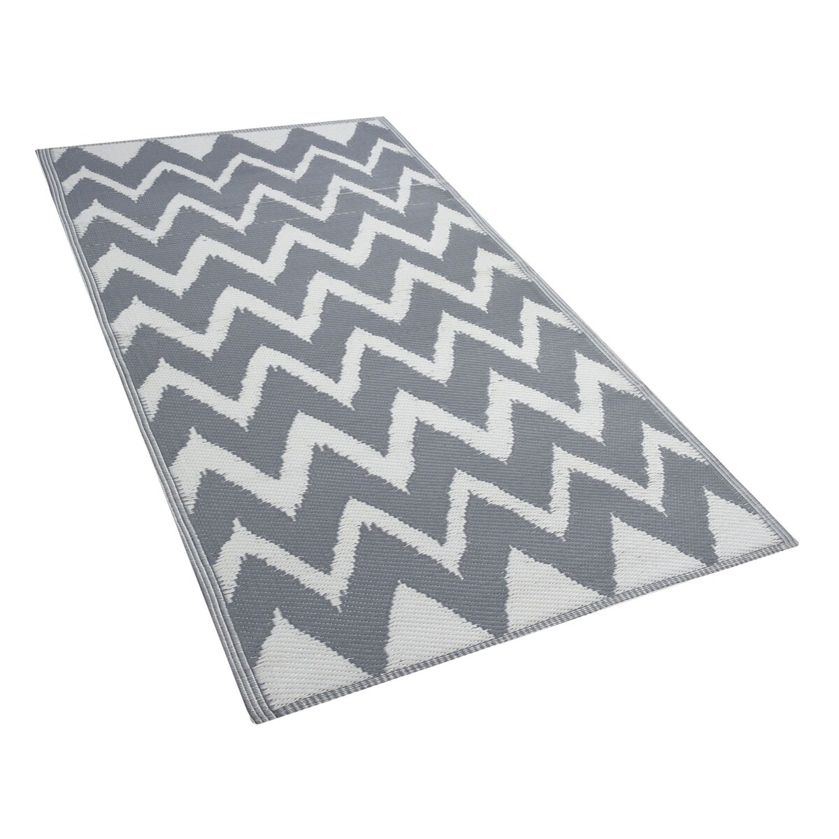 Dywan zewnętrzny 90 x 180 cm szary SIRSA