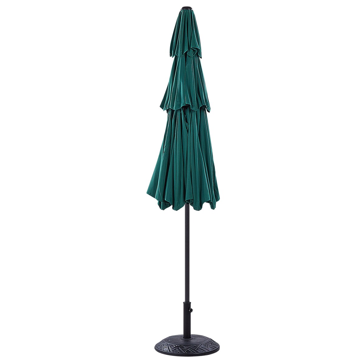 Parasol ogrodowy 285 cm BIBIONE Szmaragdowy