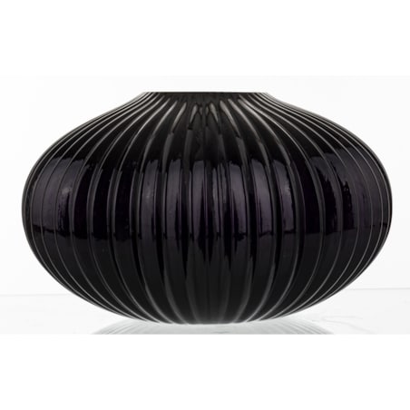 Wazon szklany 16x24x24 cm prążkowany KADO