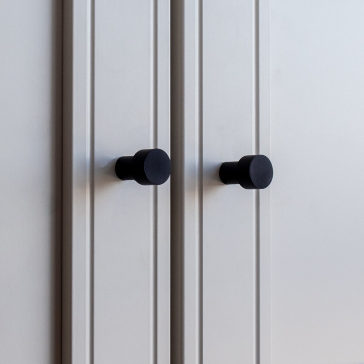 Gałka do mebli czarna uchwyt meblowy klasyczna loft do szafek szuflad