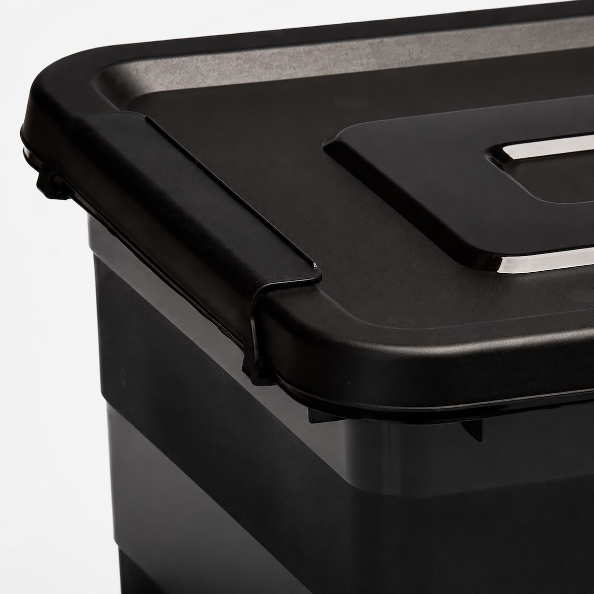 Pojemnik Plastikowy Pudełko 15 L Do Przechowywania Czarne