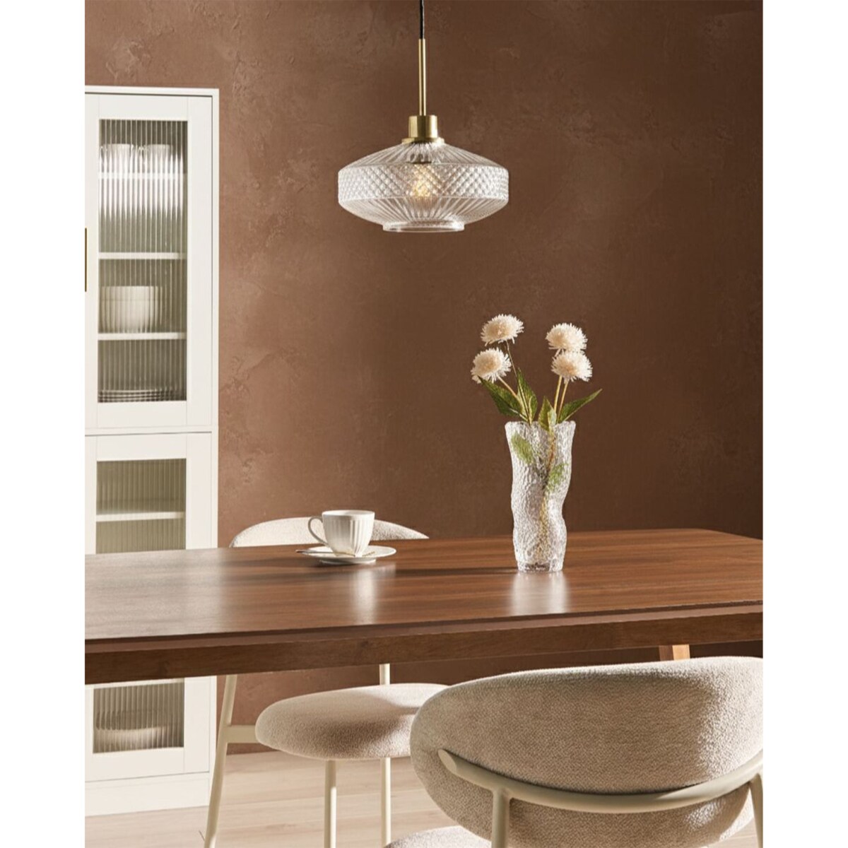 Lampa wisząca PIRRIS Szkło Przezroczysty