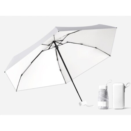 Parasol kieszonkowy kompaktowy parasolka składana mała mały mini etui LEKKA