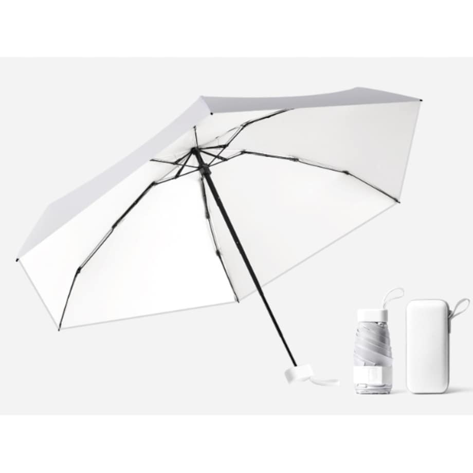 Parasol kieszonkowy kompaktowy parasolka składana mała mały mini etui LEKKA
