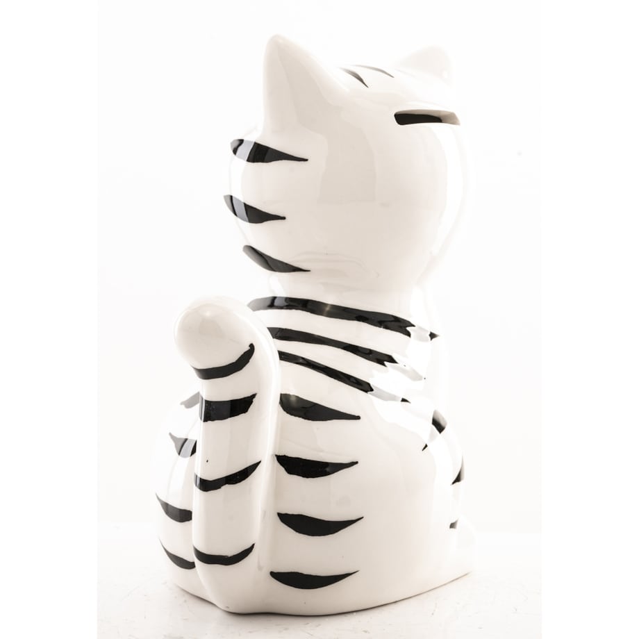 Skarbonka ceramiczna - 17,5x14x10 cm kotek GATTINO