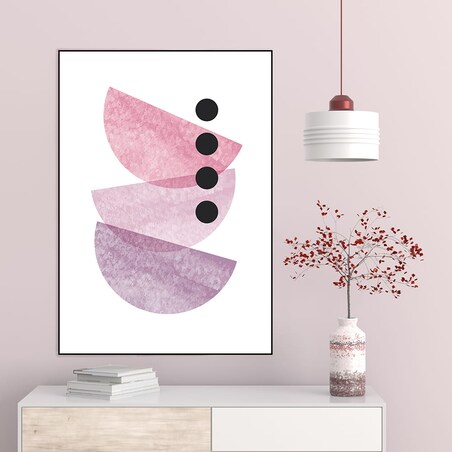 plakat semi-circular forms no 1 70x100 cm