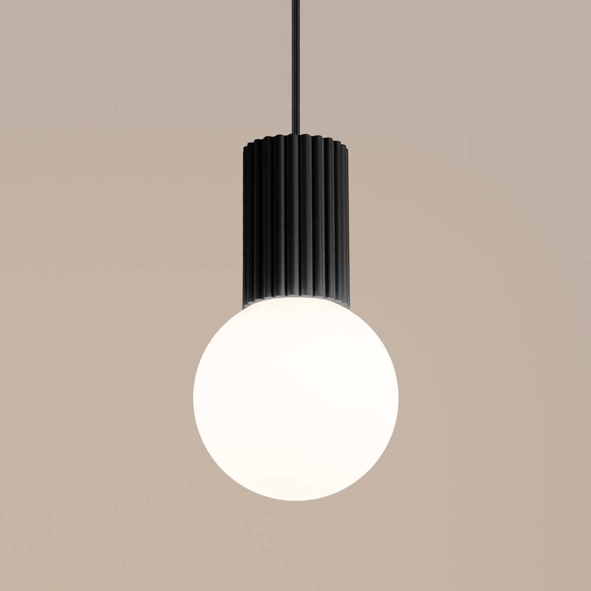 Lampa wisząca HALO 1 czarna