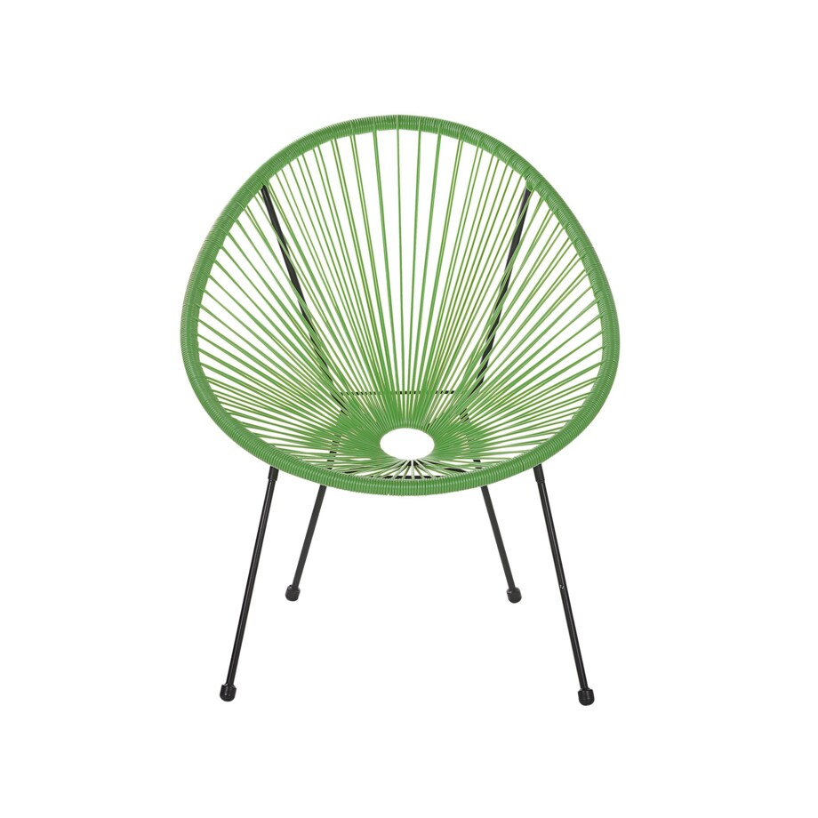 Krzesło z technorattanu zielone ACAPULCO II