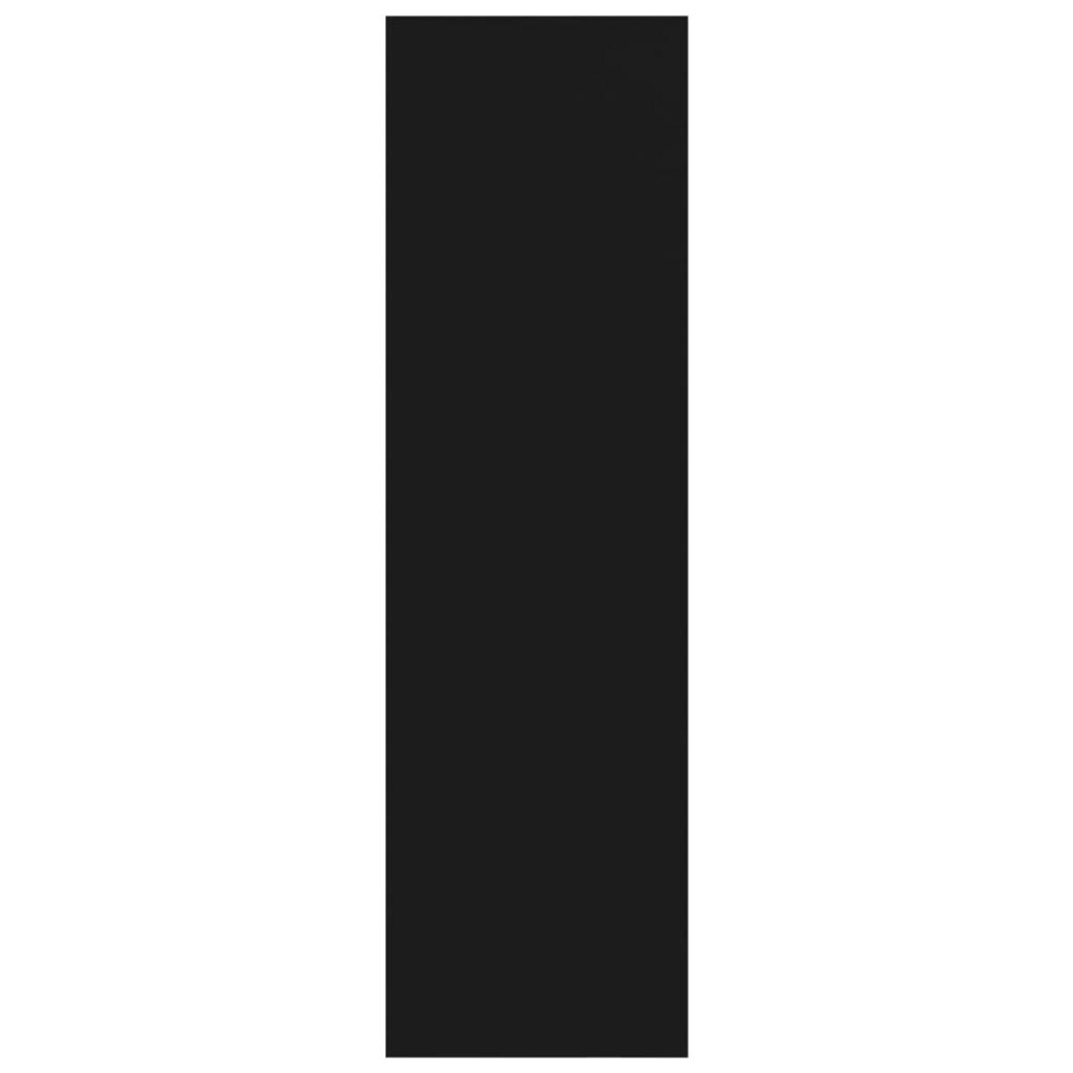 vidaXL Regał na książki/przegroda, czarny, 80x30x103 cm