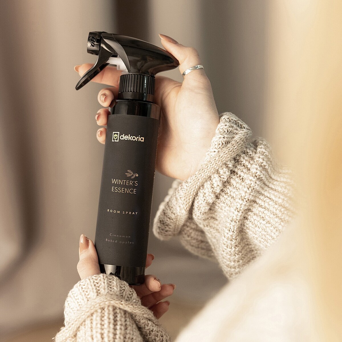 Spray zapachowy do pomieszczeń Winter's Essence, 5x10x22 cm