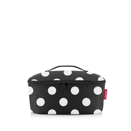 Torba COOLERBAG M POCKET, dots white