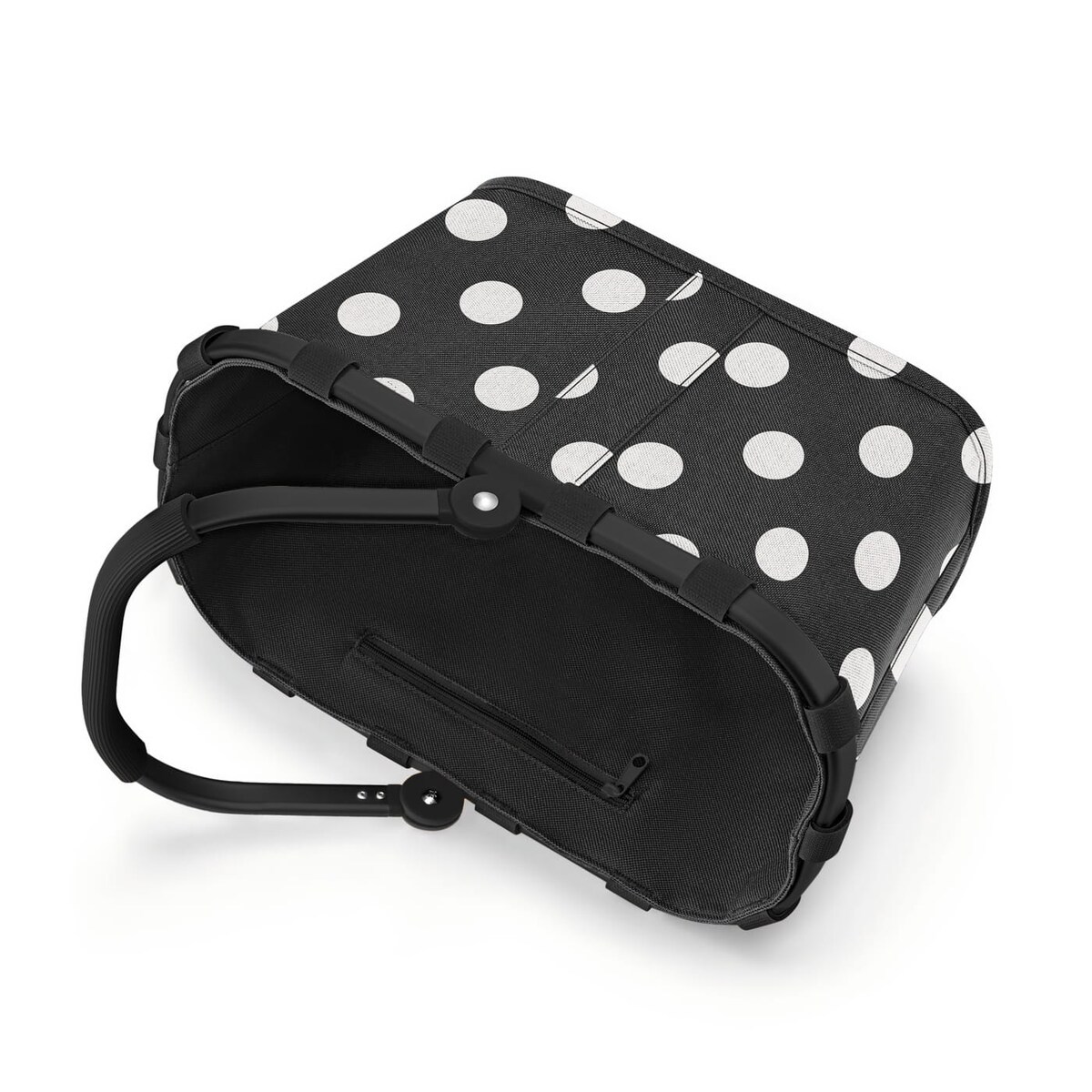Koszyk CARRYBAG XS FRAME, dots white