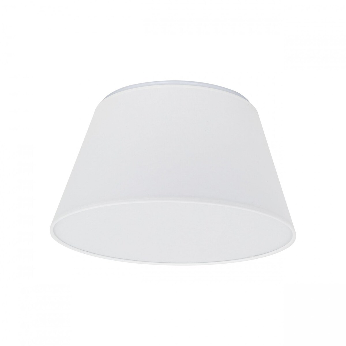 Lampa sufitowa TK Lighting FORMO WHITE 380 biała 38 cm 2xE27 minimalistyczna do salonu sypialni i jadalni