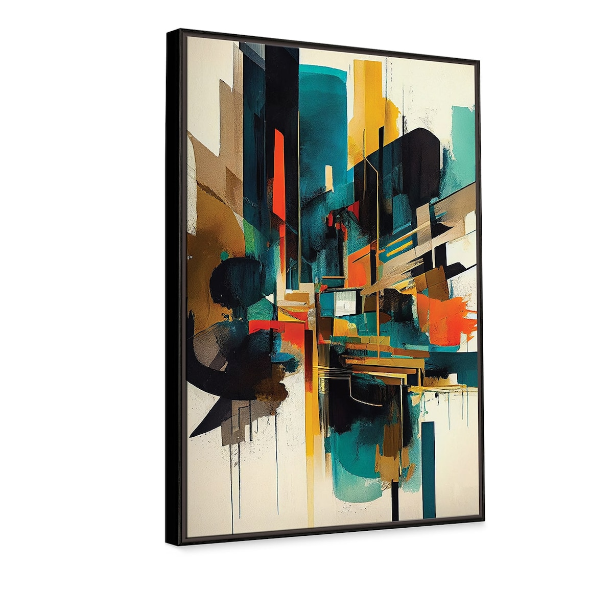 Obraz w ramie abstrakcja 69x99 cm