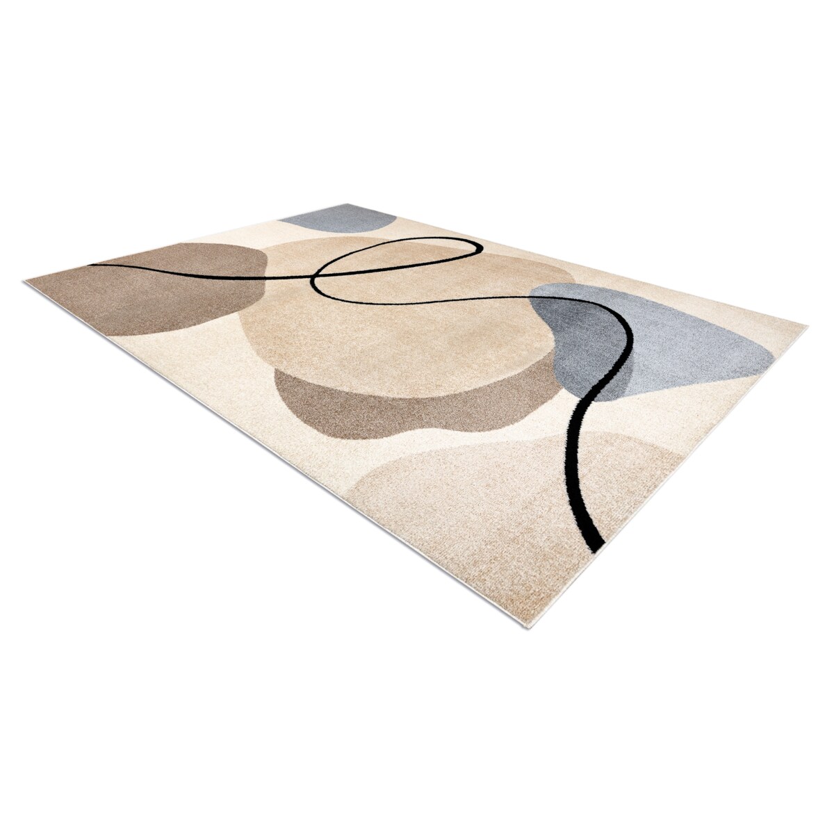 Dywan FUSION 9213 krem / beż - Geometryczny, 180x270 cm