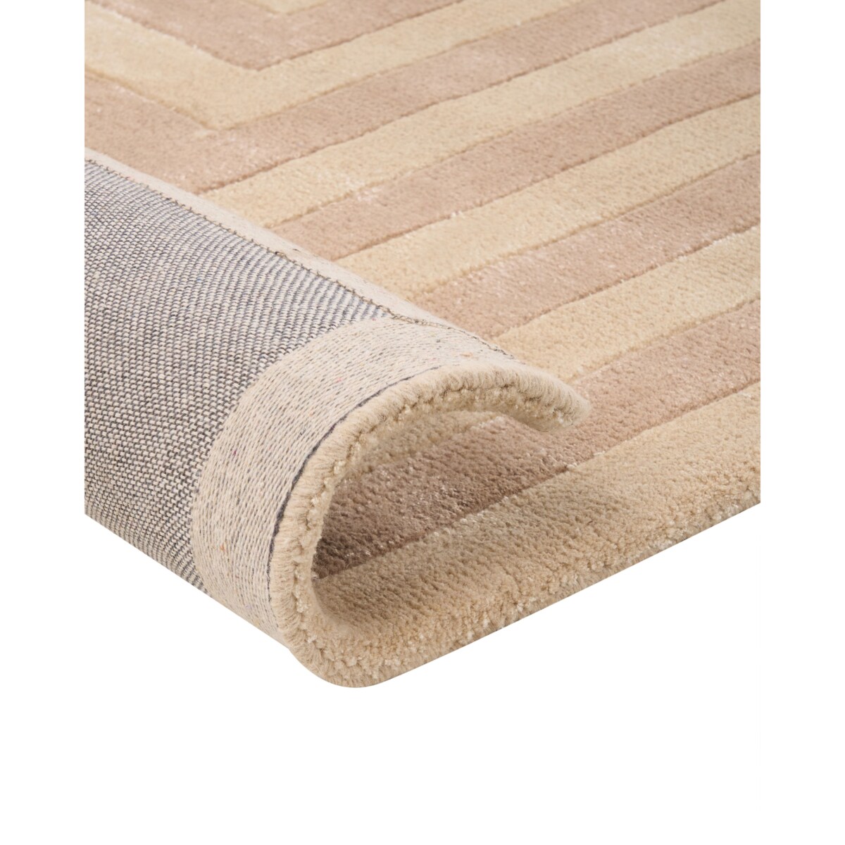 Dywan SARAI Beżowy 160 x 230 cm Wiskoza