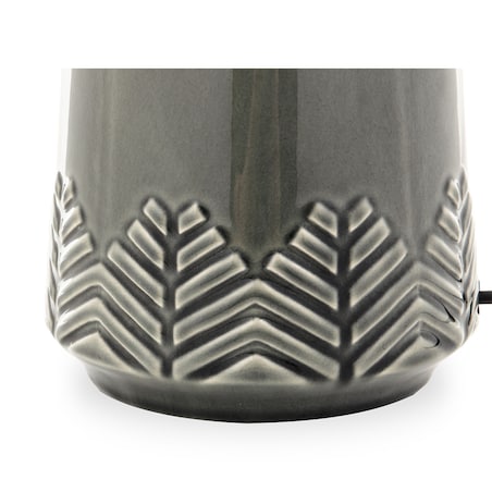 KONSIMO HYSSO Lampa stołowa kolor szary