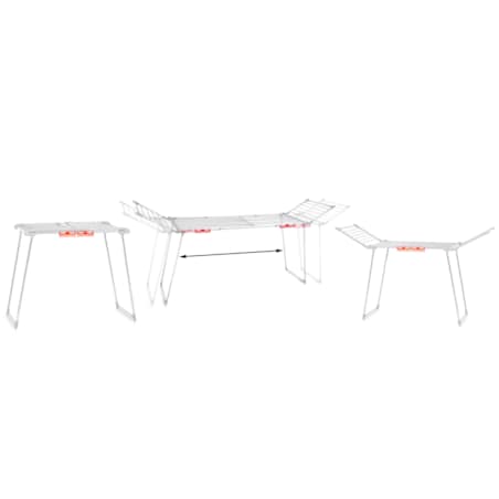 Suszarka na pranie ze stali nierdzewnej stojąca 27m Massido Lydia