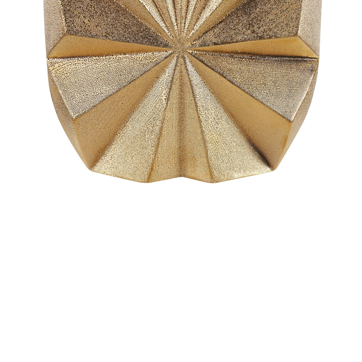 Wazon dekoracyjny ceramiczny 25 cm złoty AELIA
