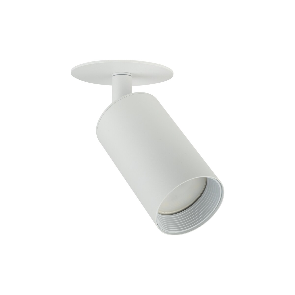 Lampa spot podtynkowa TK Lighting AMIS WHITE 10810 GU10 biała ze złotym akcentem regulowany reflektor sufitowy