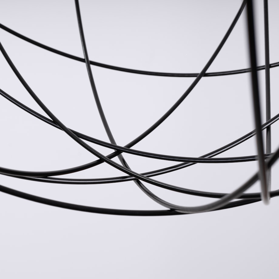 Lampa wisząca ZIRO czarna