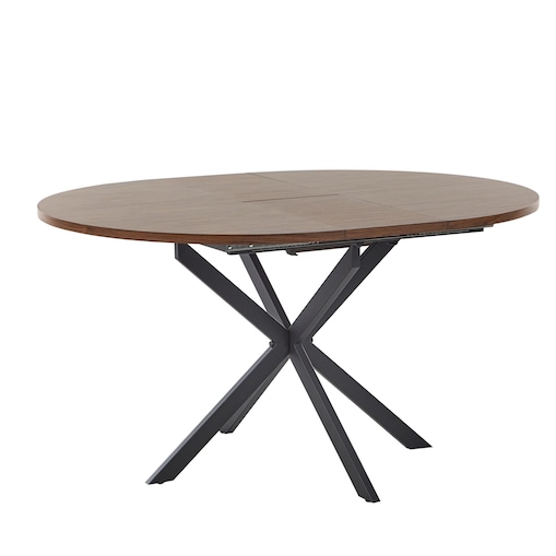Stół do jadalni rozkładany FRIONA Ciemnobrązowy 110/140 cm 110 cm