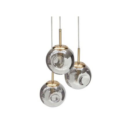 Lampa wisząca RALFES Szkło Mosiężny