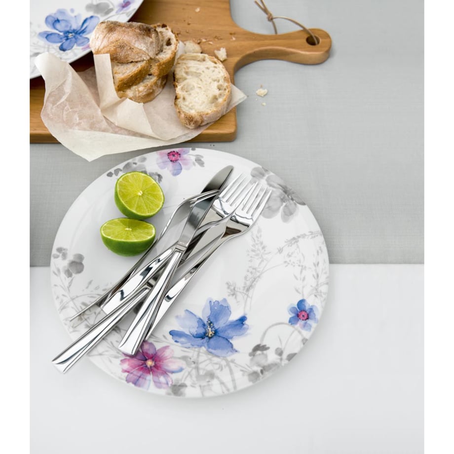 Talerz obiadowy Mariefleur Gris, 27 cm, Villeroy & Boch